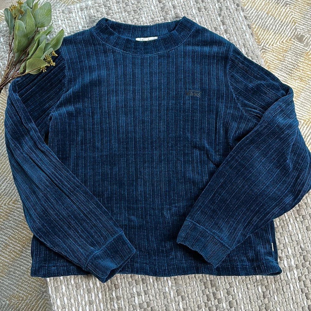 Vans Blue Crew Neck Sweater